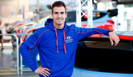 Dani Sordo renovó contrato con Hyundai