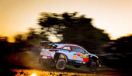 Dani Sordo pasó a liderar el Rally de España, pinchó Tanak