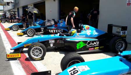 Carrara entrenó en Vallelunga