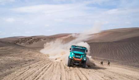 Piso fuerte De Rooy en la séptima etapa