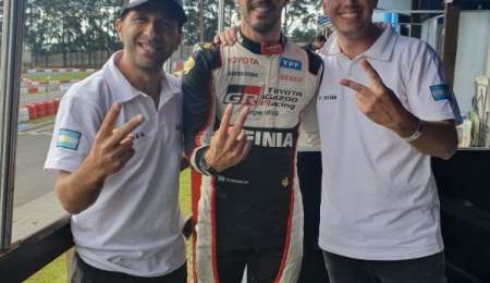 Vivian, Rossi y Morgenstern clasificaron segundos en Brasil