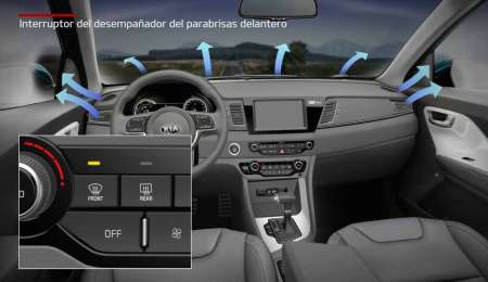 ¿Cómo funciona el desempañador de un auto?