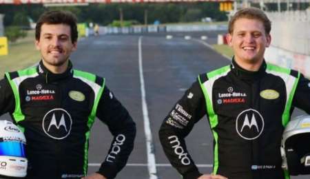 Los hermanos Di Palma juntos en la definición del Top Race