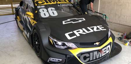 Primer entrenamiento para Canapino en Brasil