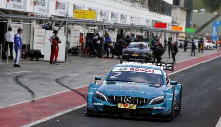 Heridos en caótica carrera del DTM en Hungría