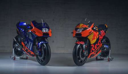 KTM presentó su diseño y el de su equipo satélite