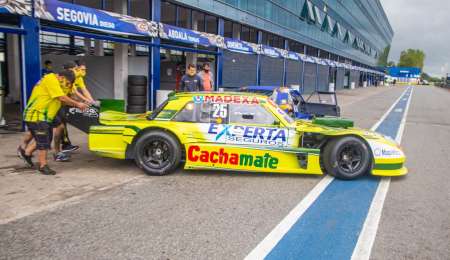 Josito Di Palma mostró su Ford en la prueba de La Plata