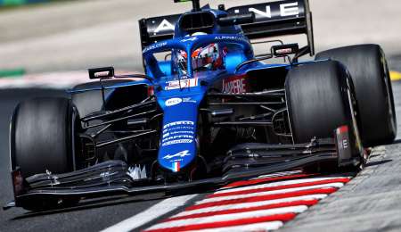 Ocon, con el Alpine, se llevó un inolvidable GP de Hungría