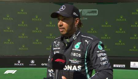 Hamilton: "Que me abucheen me da más energía"