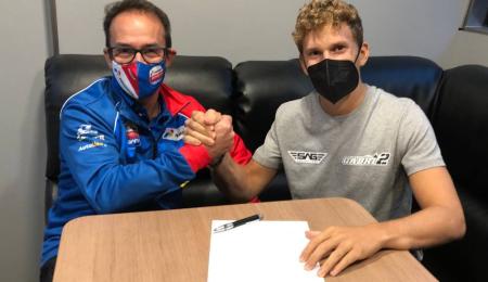 Gabriel Rodrigo dará el salto a Moto2