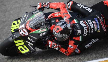 Viñales lideró en seco y Zarco bajo la lluvia en Misano