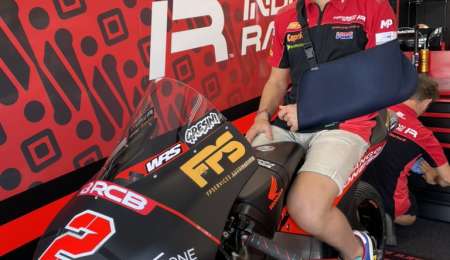 Gabriel Rodrigo no correrá en Misano