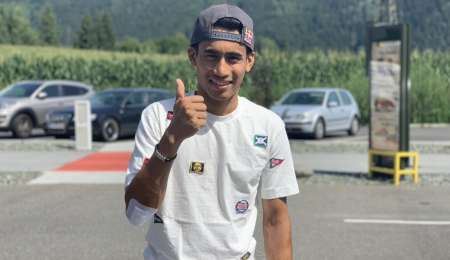 Syahrin fue dado de alta luego de pasar la noche en el hospital