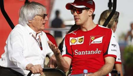 Ecclestone comparó a Vettel con Schumacher