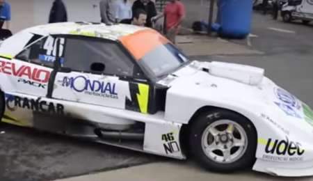 Después del vuelco: repararon el auto de Mulet