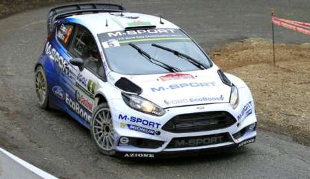Evans manda en el Rally de Francia