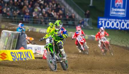 Un recuperado Eli Tomac se anota una victoria en el AMA Supercross