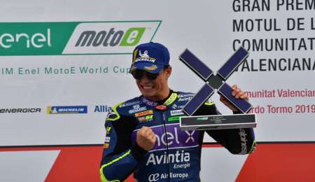 El brasileño, Eric Granado, analiza la primera temporada de MotoE