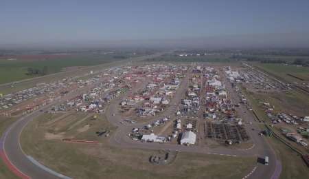 El campo argentino  fue al autódromo