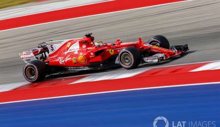 Después de un viernes complicado: cambio de chasis para Vettel