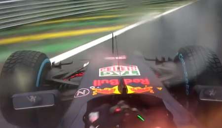 El magnífico control de Max Verstappen en su Red Bull
