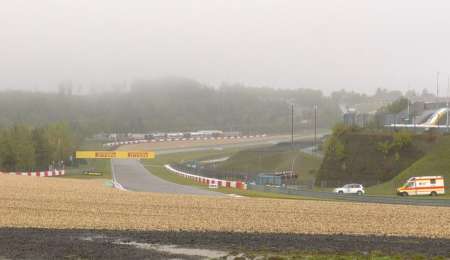 El clima no mejoró y se canceló el segundo ensayo en Nürburgring