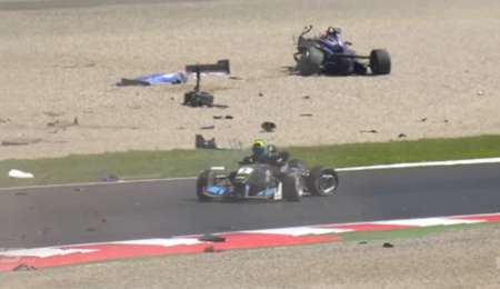 Fuerte accidente en Spielberg