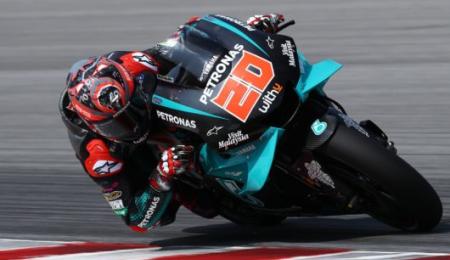 El "Diablo" Quartararo domina el primer test oficial en Sepang 