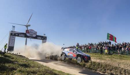 Thierry Neuville ganó el Rally de Portugal