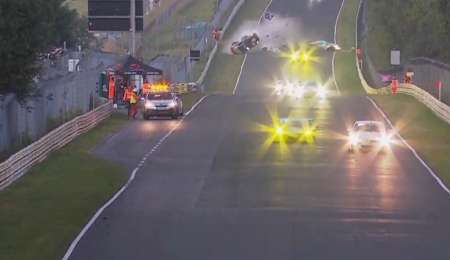 Escalofriante accidente de un argentino en Nürburgring