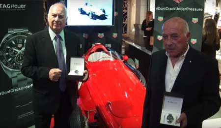 Los hijos de Fangio viven las conmemoraciones al Quíntuple