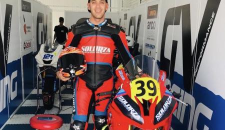 Marco Solorza, el quinto argentino en el mundial de Superbike