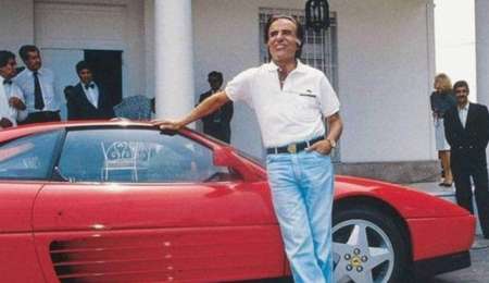 La historia de la Ferrari de Carlos Menem
