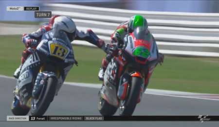 Echaron al piloto que le apretó el freno a su rival en Misano