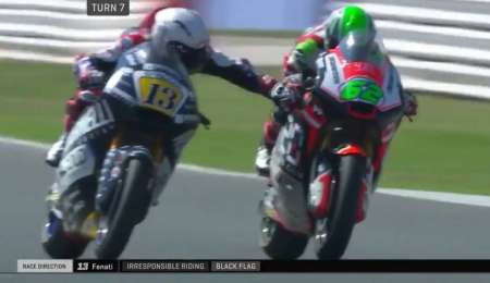 La FIM le triplicó la sanción a Fenati