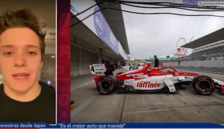 Sacha Fenestraz: “Es el mejor auto que manejé”