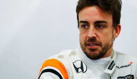 Comienzo destacado de Alonso...en la rueda de prensa