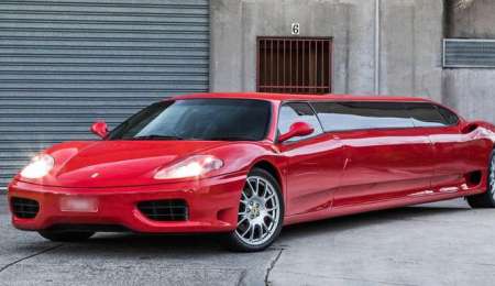 Ferrari limusine una locura sobre ruedas