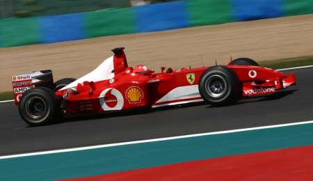 La Ferrari que usó Schumacher en 2002 será subastada