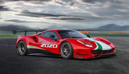 Ferrari presentó la 488 GT3 Evo 2020