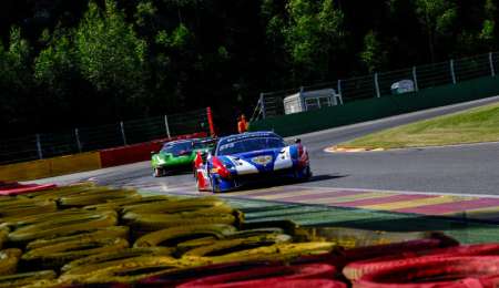 La Ferrari del SMP dominó el primer test para las 24 Horas de Spa