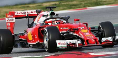 Ferrari estrenó el Halo