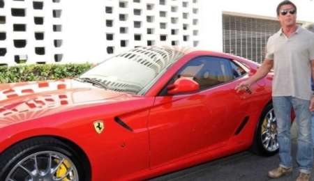 La impresionante flota de autos de Stallone