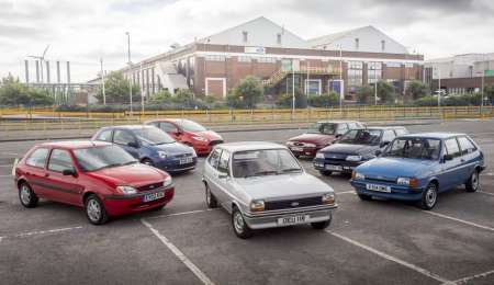 El Fiesta cumple 40 años y Ford festeja en Europa