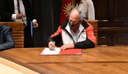 Se firmó un convenio para la reconstrucción de Termas sin costos