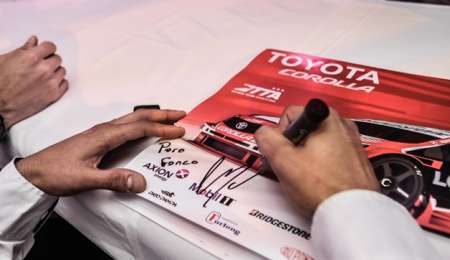 La promoción previa de Toyota