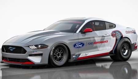 Ford Mustang Cobra Jet 1400, el súper dragster eléctrico