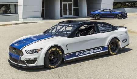Salió a la luz el Ford Mustang que estará en el Nascar en 2019
