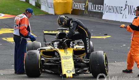 Sancionaron a Hülkenberg