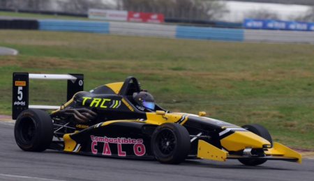 Francisco Calo logró su primera victoria